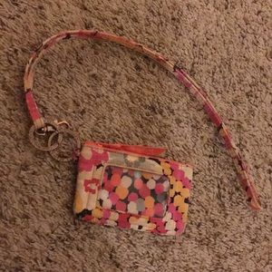 Vera Bradley ID and Laynard Set